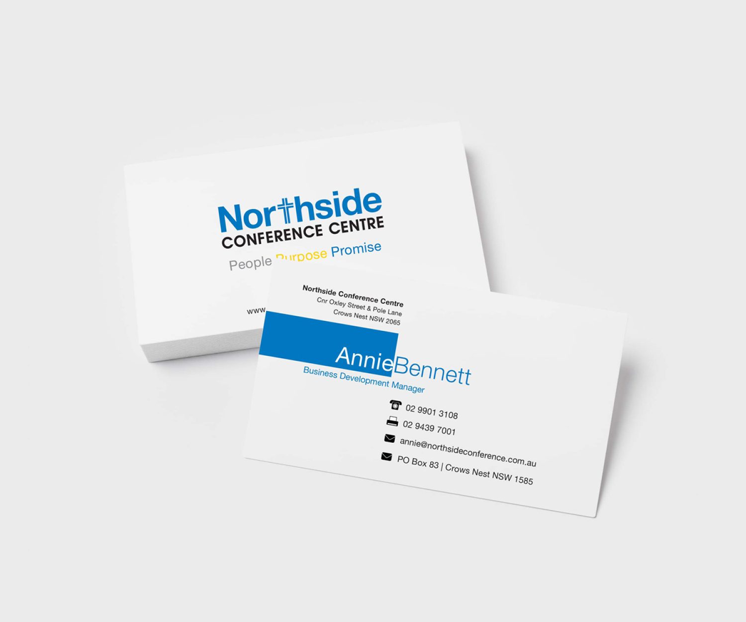 Northside Conference Centre Business Card