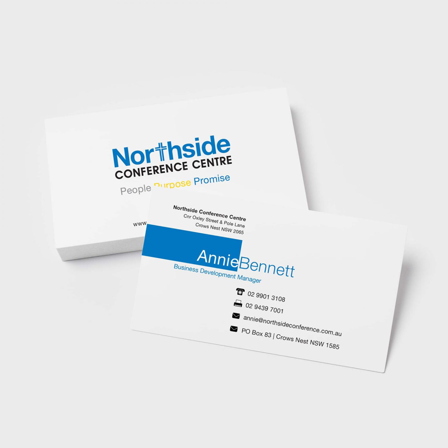 Northside Conference Centre Business Card