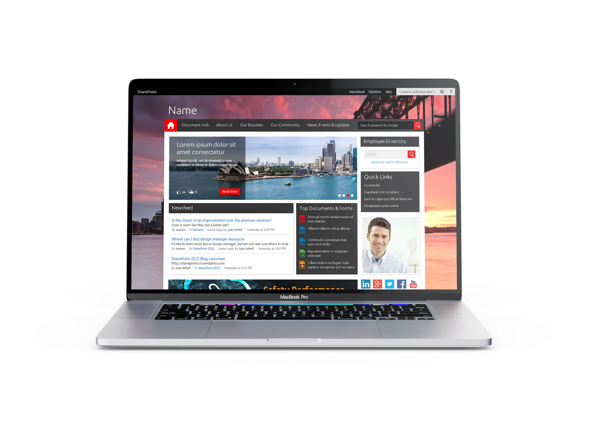 SharePoint Intranet UX Design