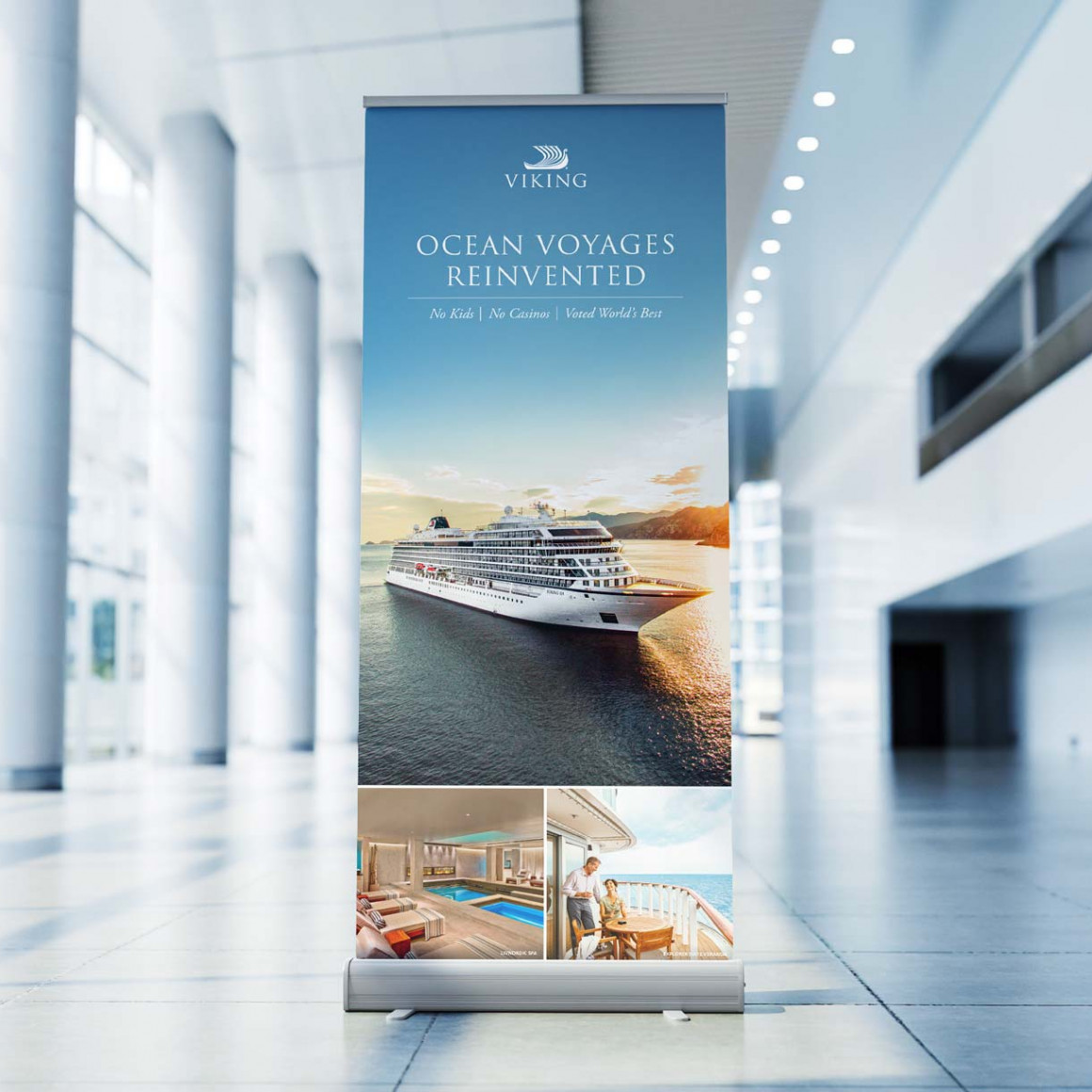 Viking Pull Up Banner